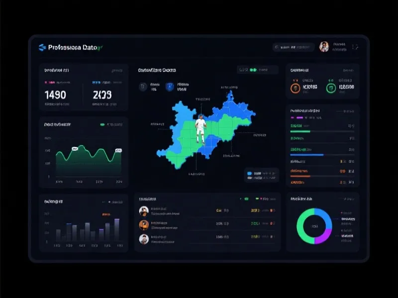 专业体育数据分析面板